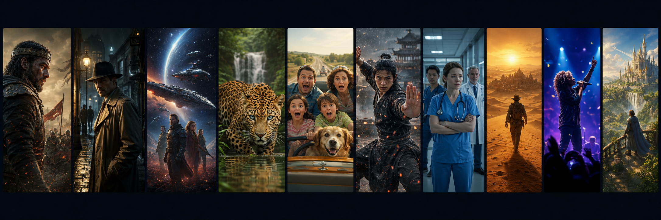 Featured movies and series posters